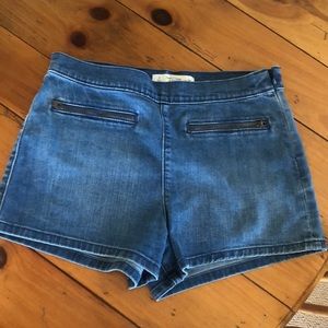 A&F denim shorts